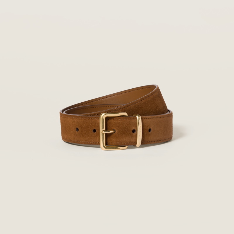 Suede belt - Image 1
